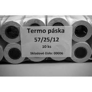 Termo páska, 57/25/12 mm, 55g