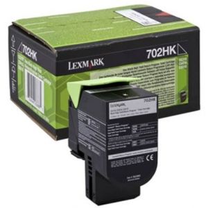 Toner Lexmark 702HK, 70C2HC0 (CS310, CS410, CS510), čierna (black), originál