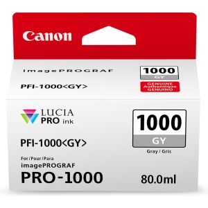 Cartridge Canon PFI-1000GY, sivá (gray), originál