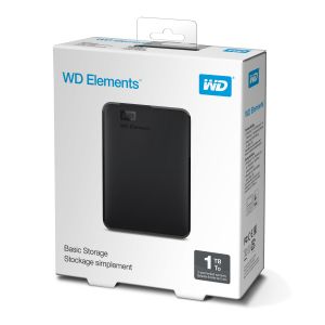 WD Elements Portable/1TB/HDD/Externý/2.5"/Čierna/2R WDBUZG0010BBK-WESN