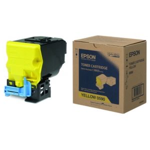 Toner Epson C13S050590 (C3900), žltá (yellow), originál
