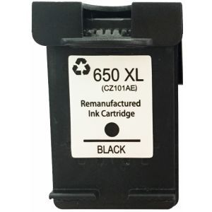 Cartridge HP 650 (CZ101AE), čierna (black), alternatívny