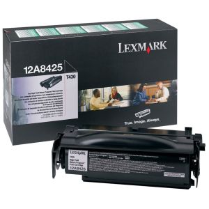 Toner Lexmark 12A8425 (T430), čierna (black), originál
