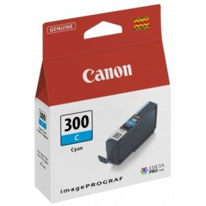 Cartridge Canon PFI-300C, 4194C001, azúrová (cyan), originál