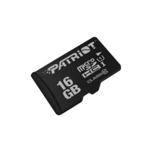 Patriot/micro SDHC/16 GB/80 MBps/UHS-I U1 / Class 10 PSF16GMDC10