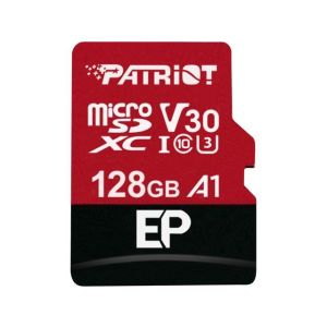 Patriot V30 A1/micro SDXC/128GB/100MBps/UHS-I U3/Class 10/+ Adaptér PEF128GEP31MCX