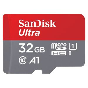 SanDisk Ultra/micro SDHC/32GB/120MBps/UHS-I U1/Class 10/+ Adaptér SDSQUA4-032G-GN6MA