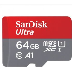 SanDisk Ultra/micro SDXC/64GB/UHS-I U1 / Class 10/+ Adaptér SDSQUAB-064G-GN6MA