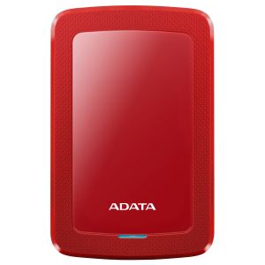 ADATA HV300/1TB/HDD/Externý/2.5"/Červená/3R AHV300-1TU31-CRD