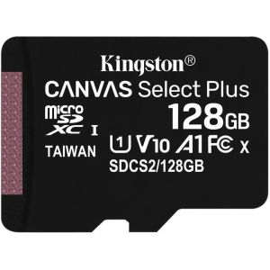 Kingston Canvas Select Plus A1/micro SDXC/128GB/100MBps/UHS-I U1 / Class 10 SDCS2/128GBSP
