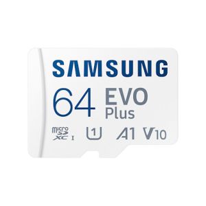 Samsung EVO Plus/micro SDXC/64GB/130MBps/UHS-I U1/Class 10/+ Adaptér MB-MC64KA/EU