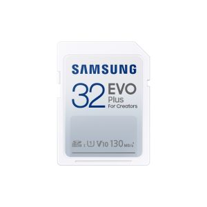 Samsung EVO Plus/SDHC/32GB/130MB/UHS-I U1 / Class 10 MB-SC32K/EU