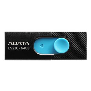 ADATA UV220/64GB/USB 2.0/USB-A/Čierna AUV220-64G-RBKBL