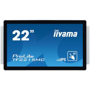 22" iiyama TF2215MC-B2: IPS, FullHD, capacitive, 10P, 350cd/m2, VGA, DP, HDMi, čierny TF2215MC-B2