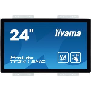 24" iiyama TF2415MC-B2: VA, FullHD, capacitive, 10P, 350cd/m2, VGA, DP, HDMI, čierny TF2415MC-B2