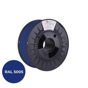 Tlačová struna (filament) C-TECH PREMIUM LINE, PLA, signálna modrá, RAL5005, 1,75mm, 1kg 3DF-P-PLA1.75-5005