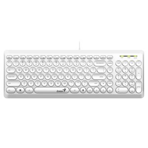Genius klávesnica SlimStar Q200 white 31310020413