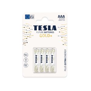 TESLA - batéria AAA GOLD+, 4ks, LR03 12030423