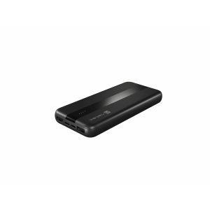 NATEC powerbanka TREVI SLIM 10000 mAh 2X USB-A + 1X USB-C, čierna NPB-1921