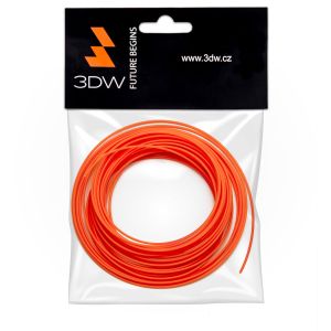 3DW - ABS filament 1,75mm oranžová, 10m, tlač 220-250°C D11603