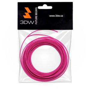 3DW - ABS filament 1,75mm ružová, 10m, tlač 200-230°C D11615