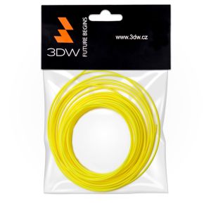 3DW - HiPS filament 1,75mm žltá, 10m, tlač 200-230°C D16602
