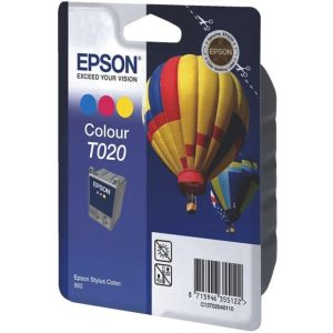 Cartridge Epson T020, farebná (tricolor), originál