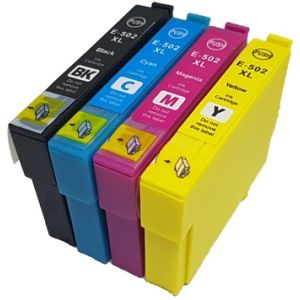 Cartridge Epson 502 XL, C13T02W64010, CMYK, štvorbalenie, multipack, alternatívny