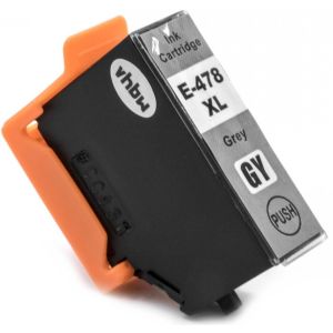Cartridge Epson 478 XL, T04F6, C13T04F64010, sivá (gray), alternatívny