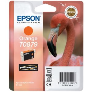 Cartridge Epson T0879, oranžová (orange), originál