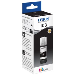 Cartridge Epson 108, T09C1, C13T09C14A, čierna (black), originál