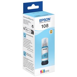 Cartridge Epson 108, T09C5, C13T09C54A, svetlá azúrová (light cyan), originál