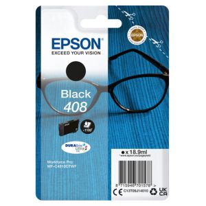 Cartridge Epson 408, C13T09J14010, T09J140, čierna (black), originál