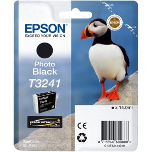 Cartridge Epson T3241, foto čierna (photo black), originál