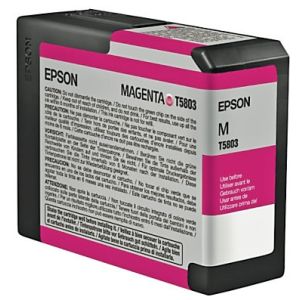 Cartridge Epson T5803, purpurová (magenta), originál
