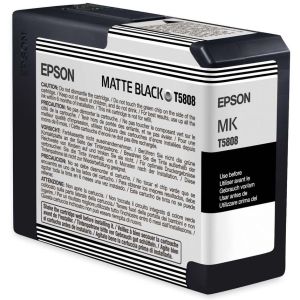 Cartridge Epson T5808, matná čierna (matte black), originál