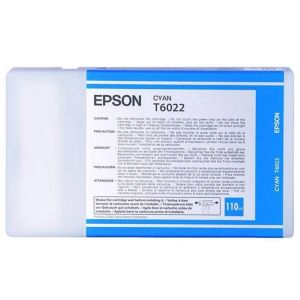 Cartridge Epson T6022, azúrová (cyan), originál