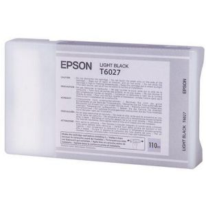 Cartridge Epson T6027, svetlá čierna (light black), originál