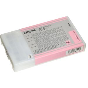 Cartridge Epson T602C, svetlá purpurová (light magenta), originál