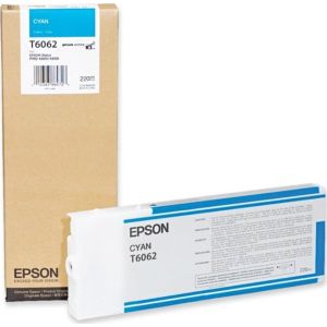 Cartridge Epson T6062, azúrová (cyan), originál