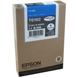 Cartridge Epson T6162, azúrová (cyan), originál