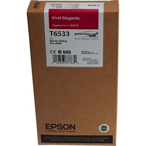 Cartridge Epson T6533, purpurová (magenta), originál