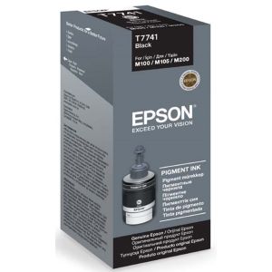 Cartridge Epson T7741, čierna (black), originál