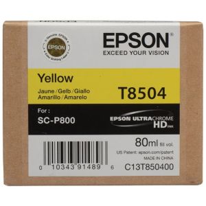 Cartridge Epson T8504, žltá (yellow), originál