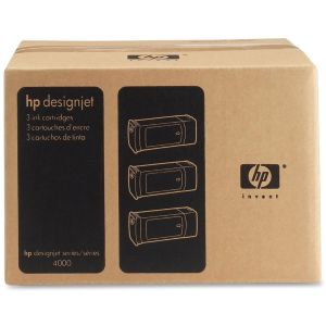 Cartridge HP 90 (C5083A), trojbalenie, azúrová (cyan), originál