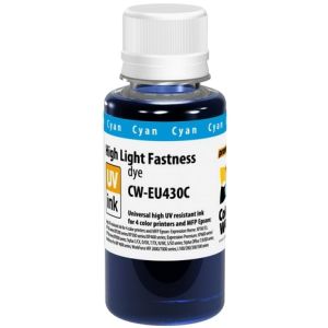 Atrament pre kazetu Epson T7012, dye, odolné voči UV, azúrová (cyan)