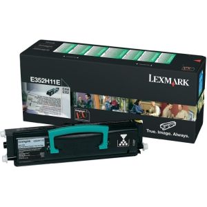 Toner Lexmark E352H11E (E350, E352), čierna (black), originál