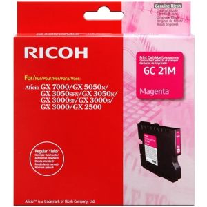 Cartridge Ricoh GC21M, 405534, purpurová (magenta), originál