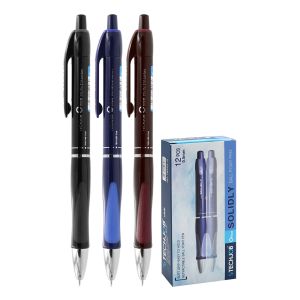 Pero guľôčkové SOLIDLY TB 204-A 0,5 mm/modré, mix 3 farieb