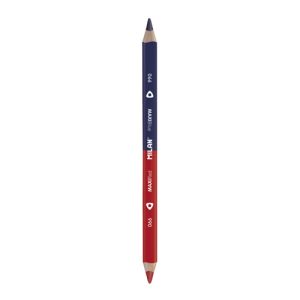 Ceruzka MILAN trojhranná MAXI obojstranná červeno-modrá